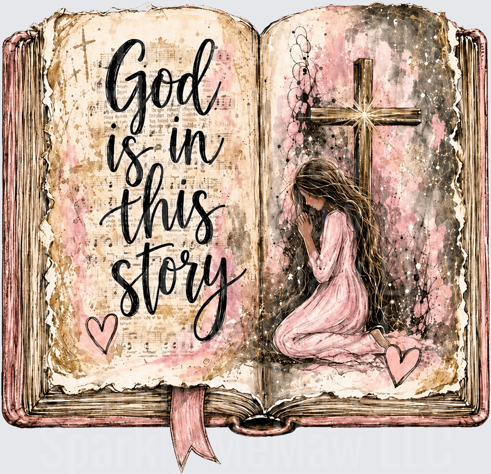 God Is In This Story UV Decal Decal