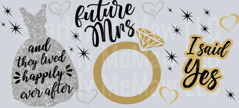 Future Mrs UV DTF 16 oz Wrap