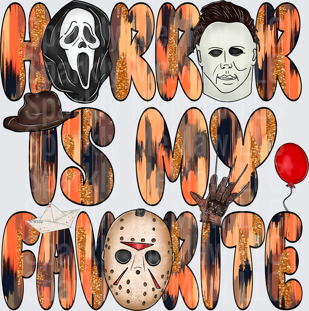 Horror Movie Slashers DTF Transfer - Ghostface Scream Michael Myers Jason Voorhees Freddy Krueger Halloween Icons