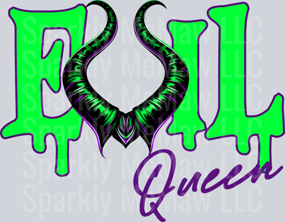 Evil UV DTF Decal