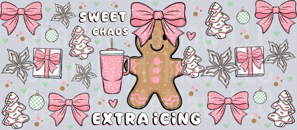 Sweet Chaos UV DTF 16 Oz wrap