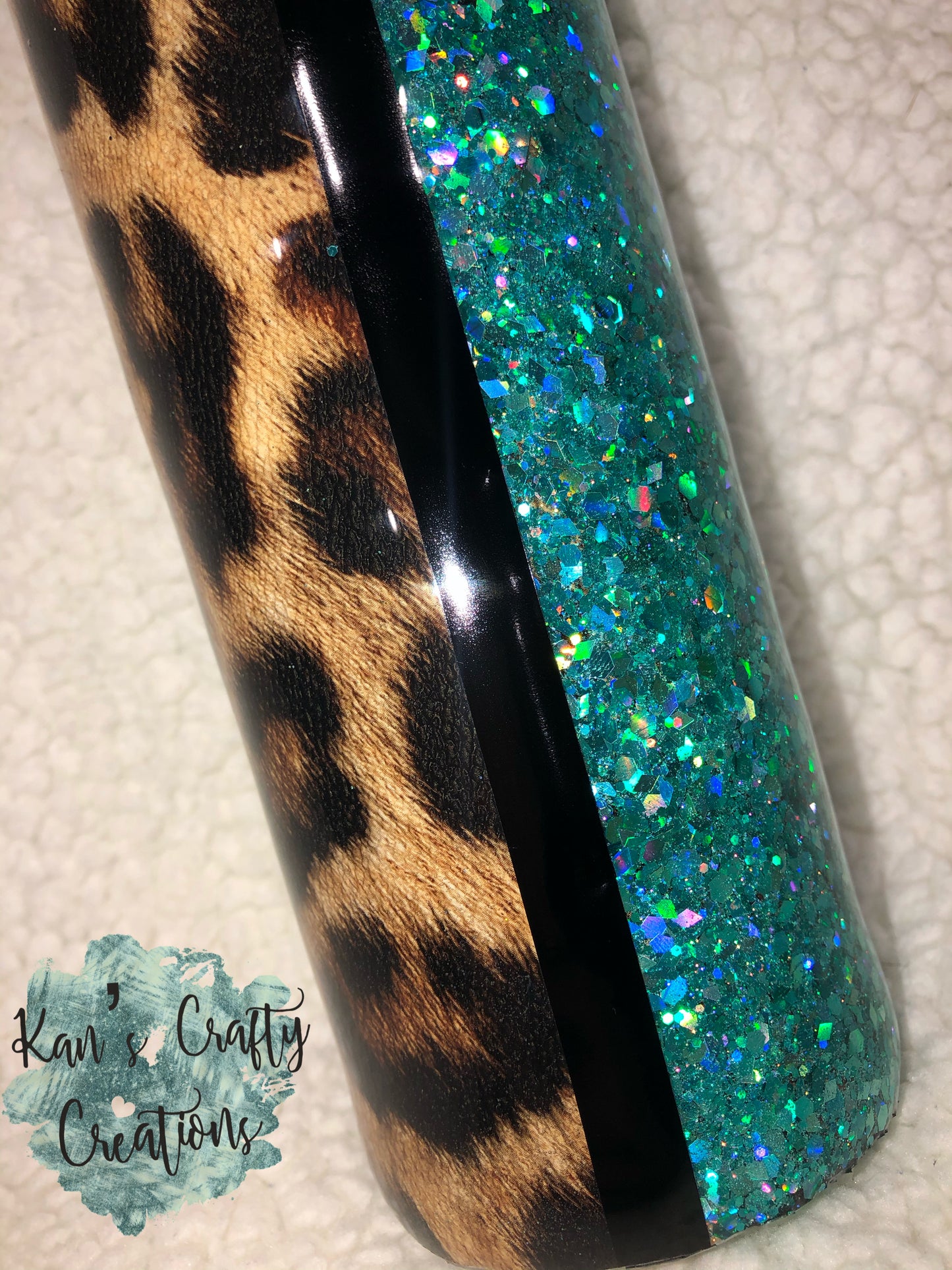 Teal Me I'm Pretty ultra Holographic chunky