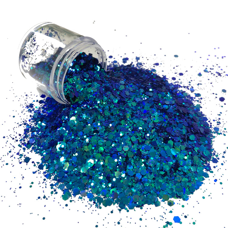 Salty Beach chunky Chameleon Color Shifting Glitter