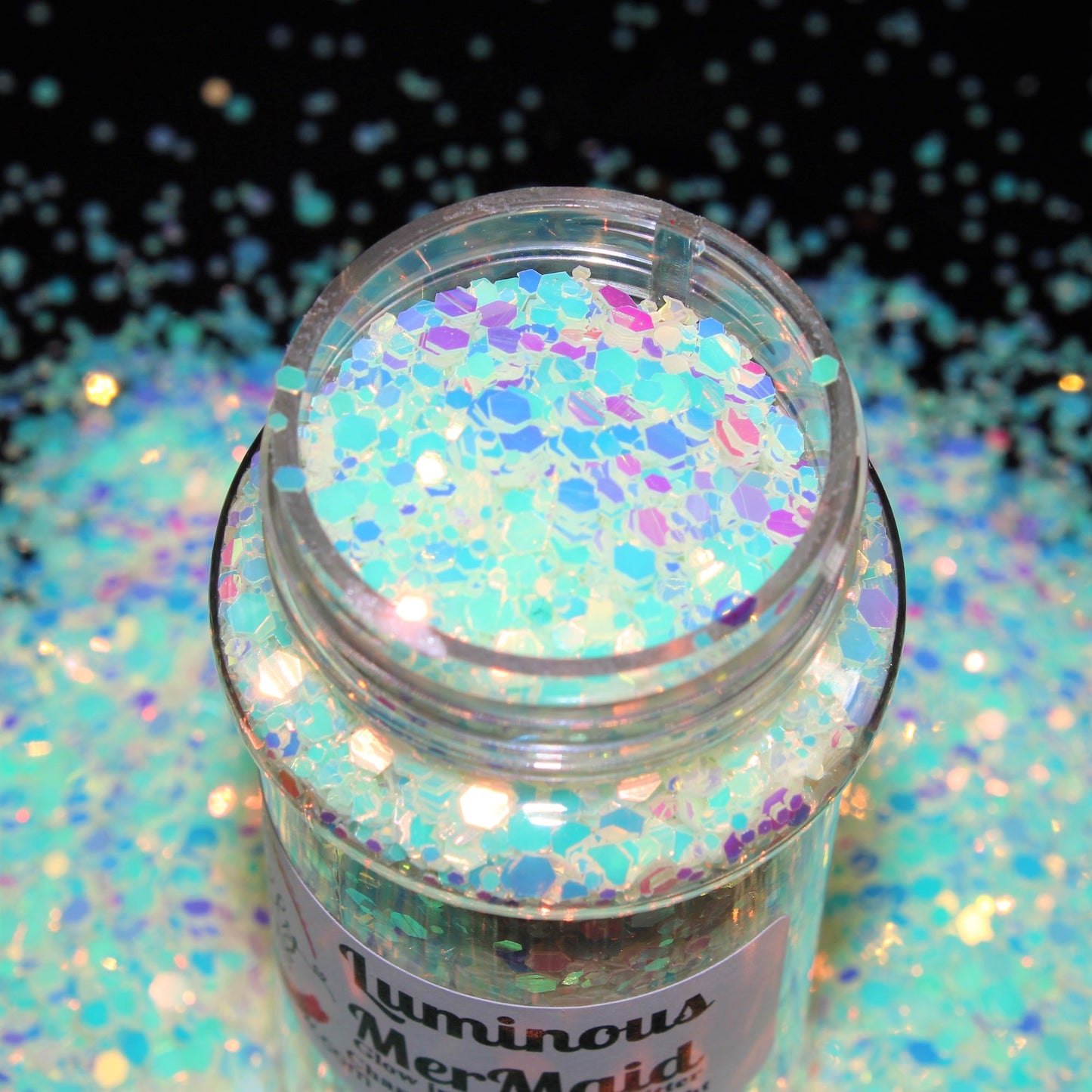 Luminous MerMaid Super Glowing Chunky Glitter