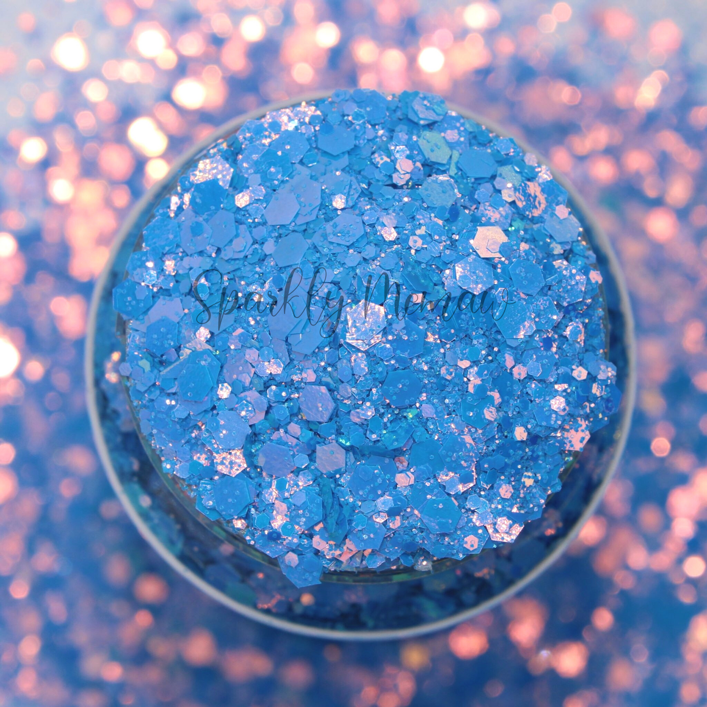 Smurple Chunky Color Shifting Glitter Mix