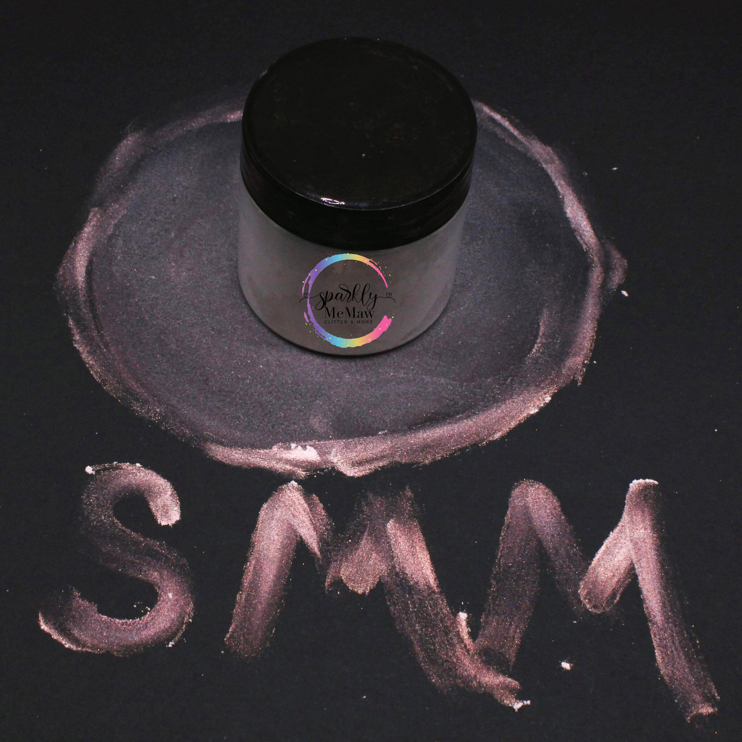 Iridescent Rose Color Changing Mica Powder 1 oz