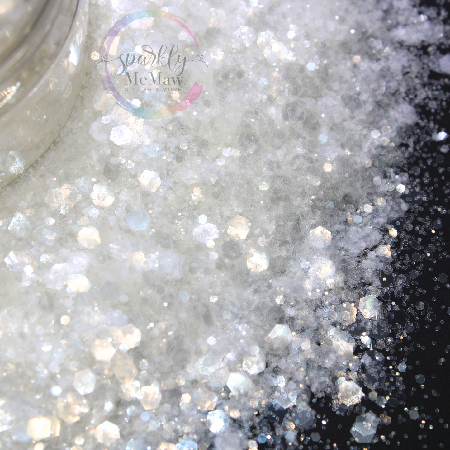 Angel Wings Translucent Chunky Glitter Mix