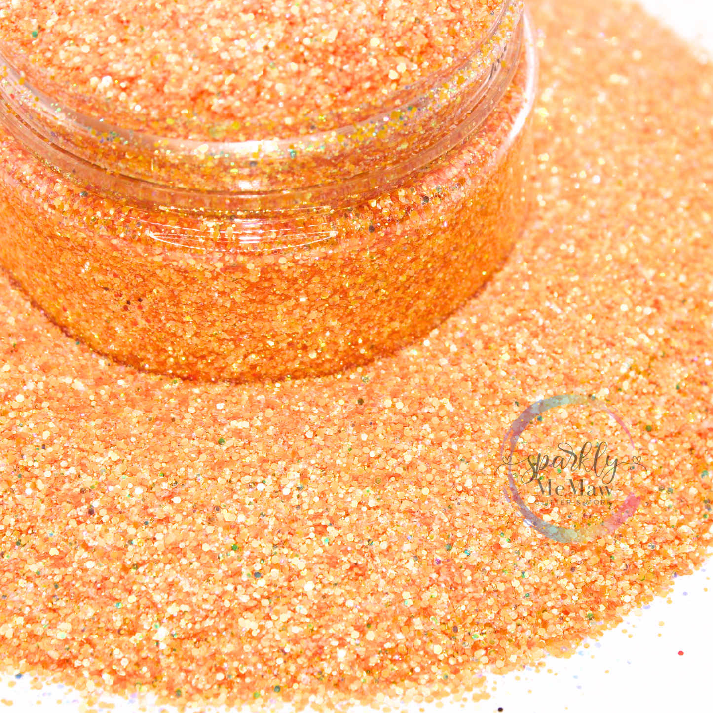Creamy Peach Fine Metallic Glitter