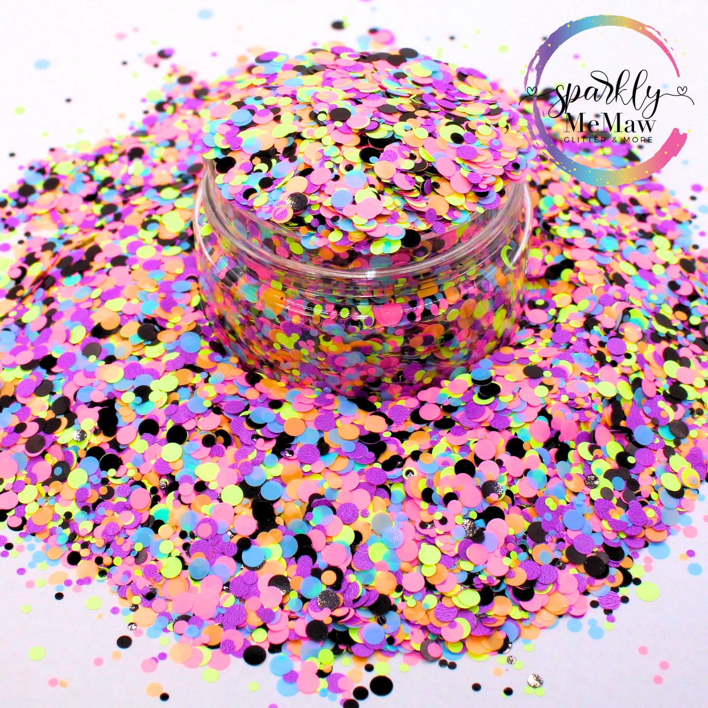 Saved By the Bell Chunky Dot Glitter