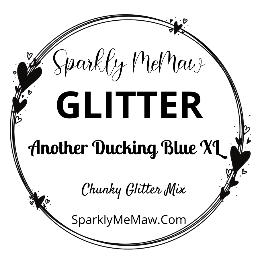 Another Ducking Blue XL Chunky Glitter Mix