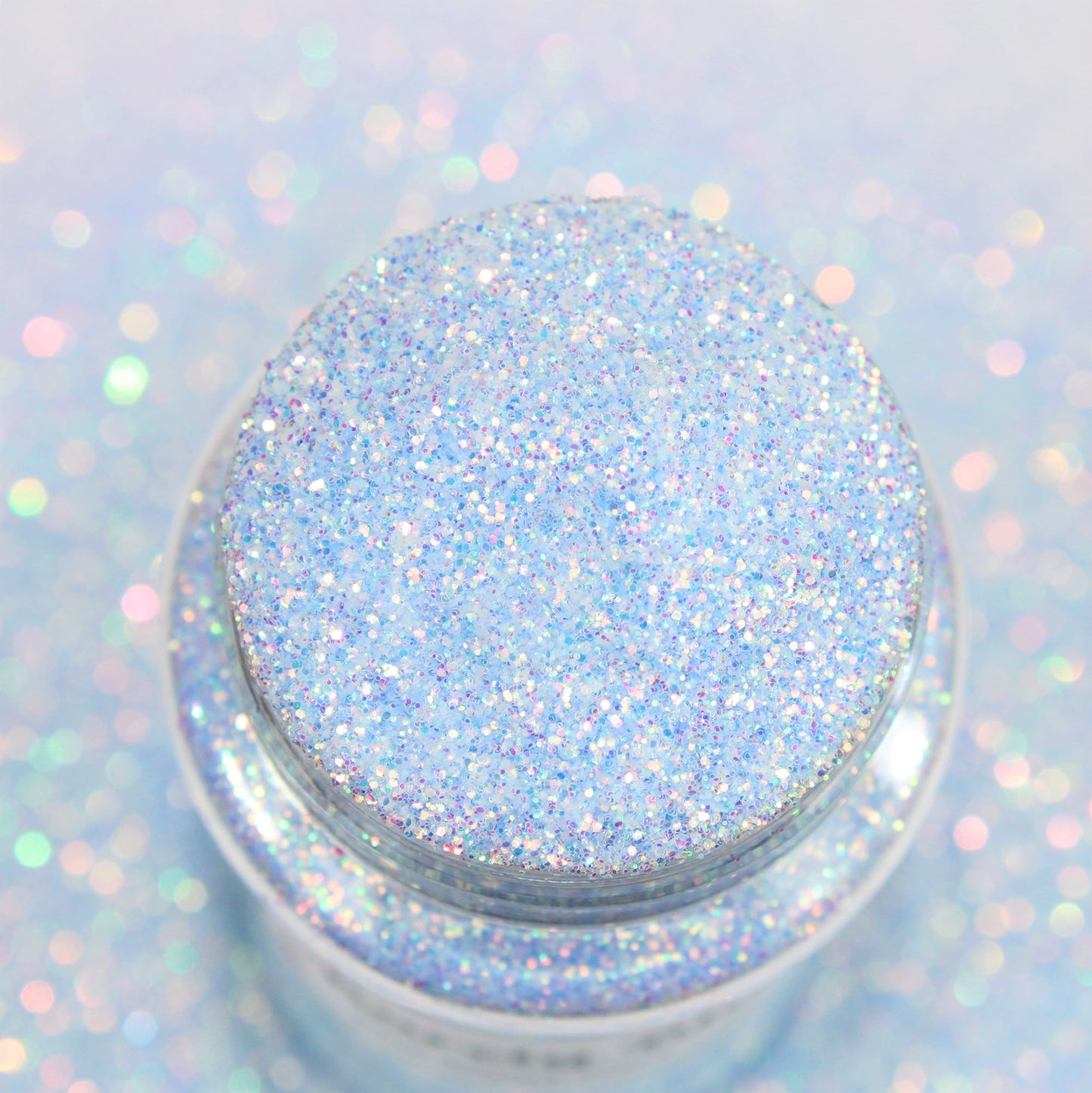 Barely Blue Fine Tinted Glitter