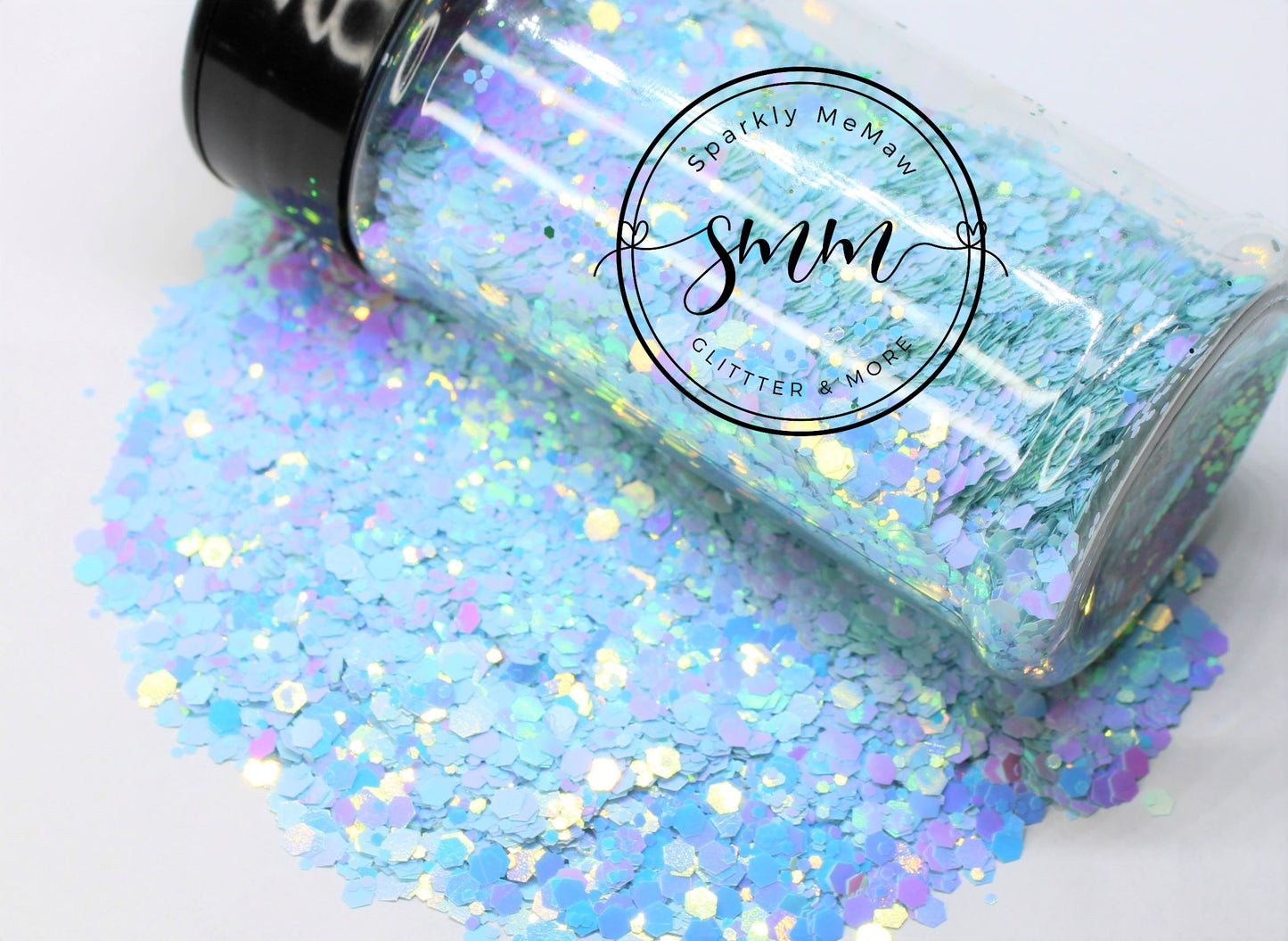BLUE SPLASH chunky color shifting mix
