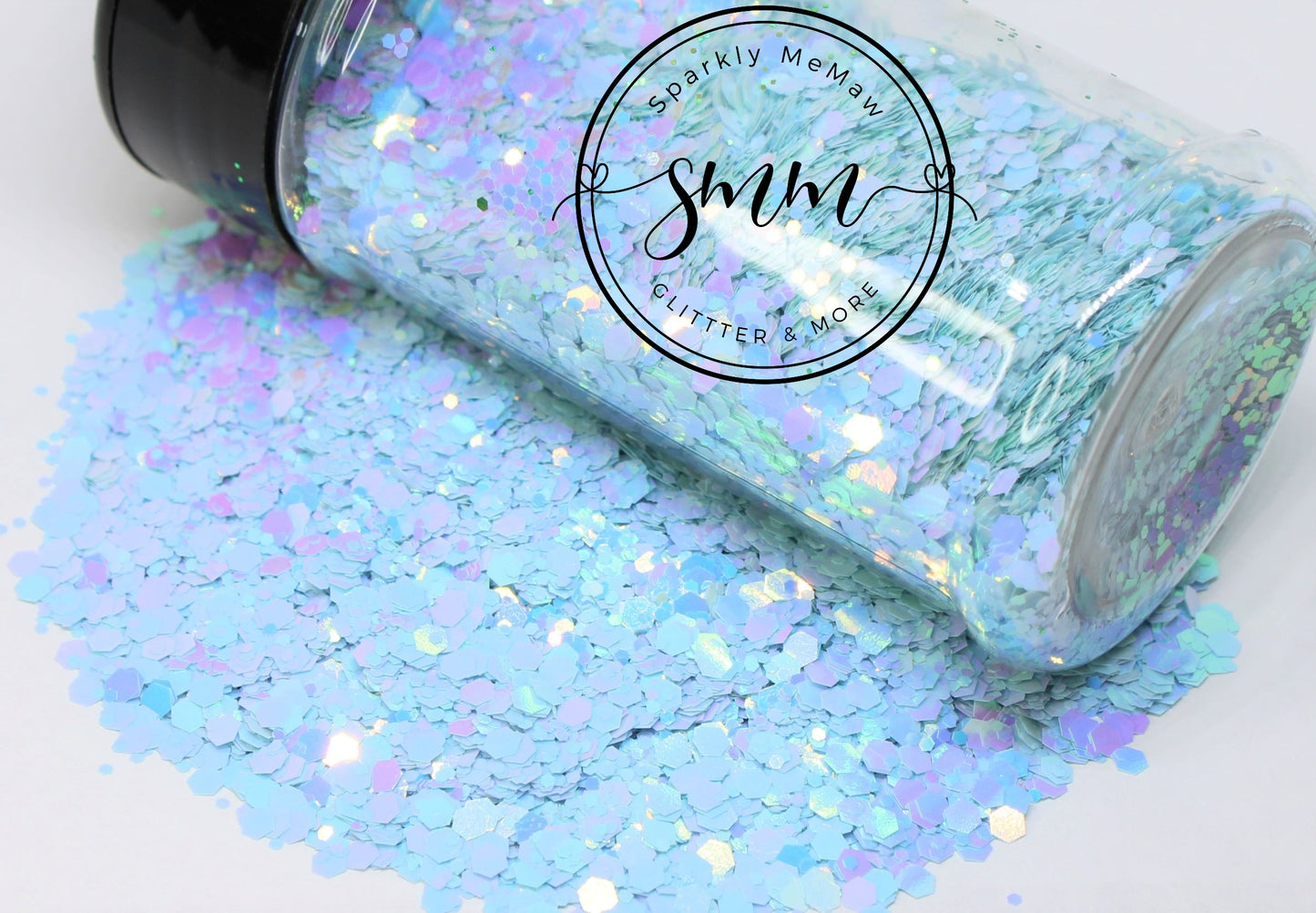 BLUE SPLASH chunky color shifting mix