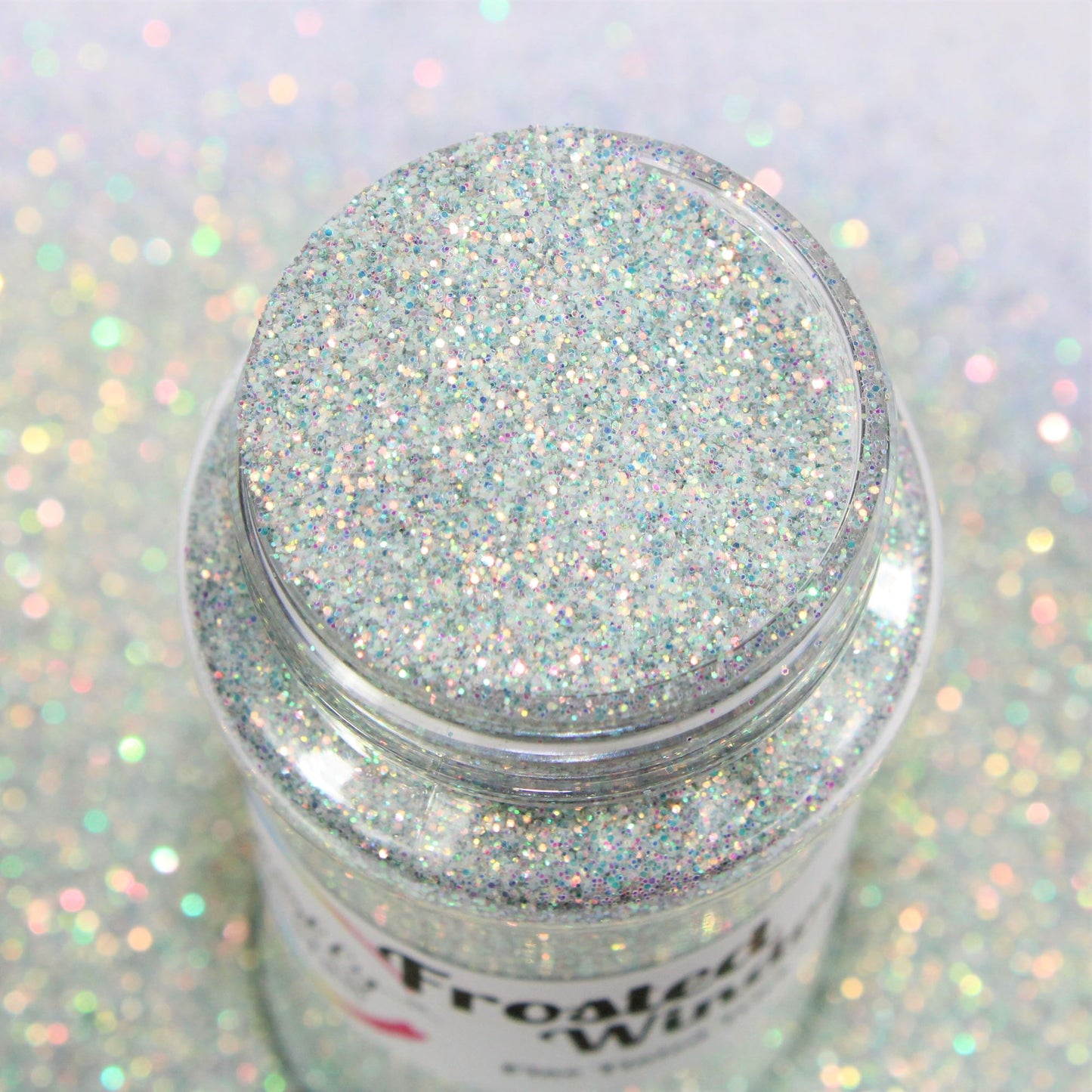 Frosted Window Fine Tinted High Sparkle Trick Glitter