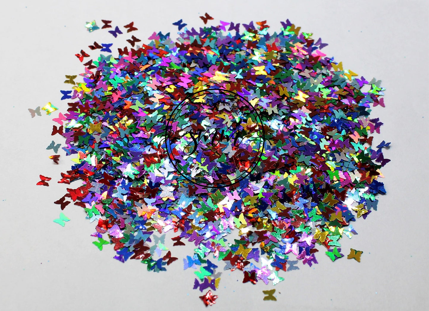 Gimme Butterflies Holographic Glitter Shapes