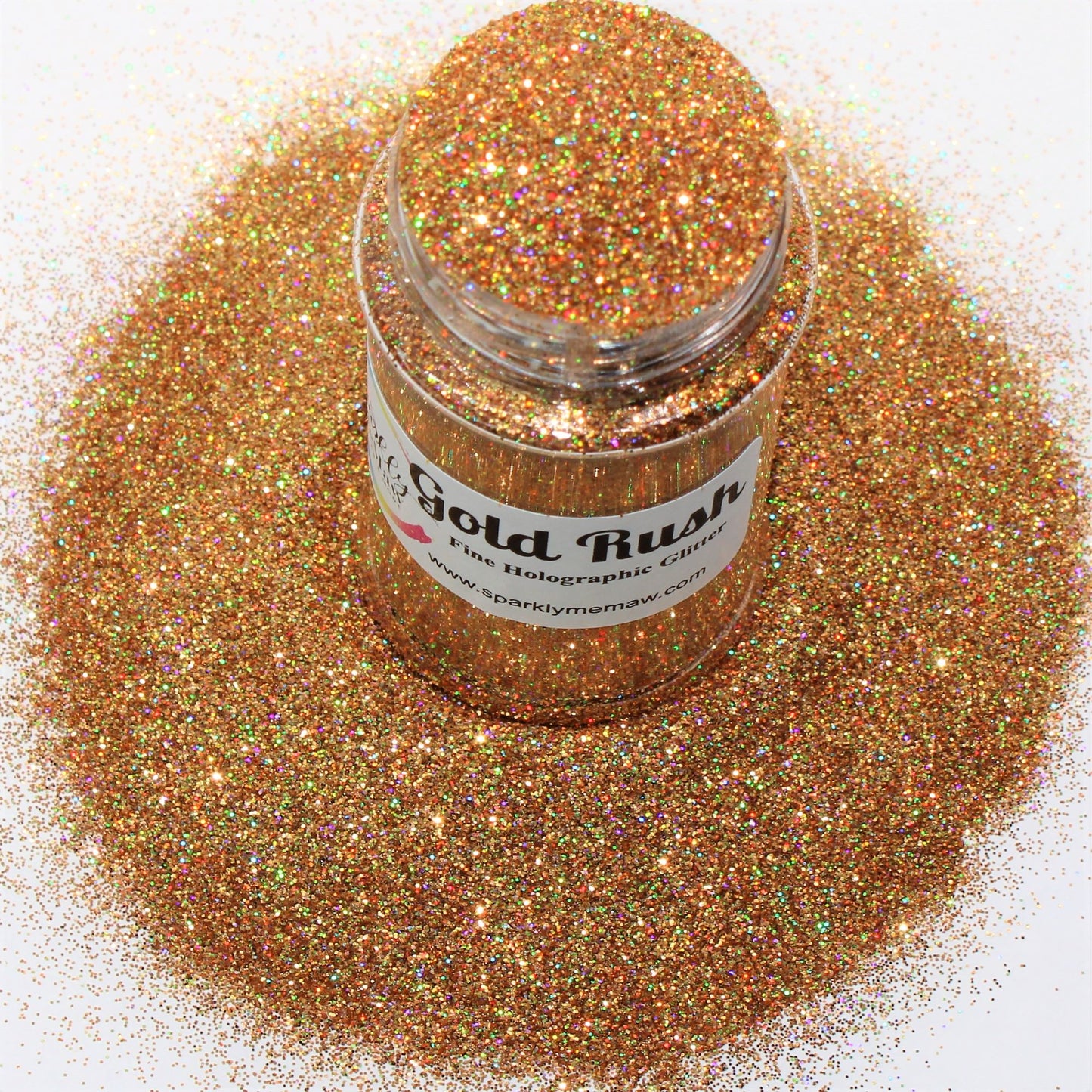 Gold Rush Holographic Fine Glitter
