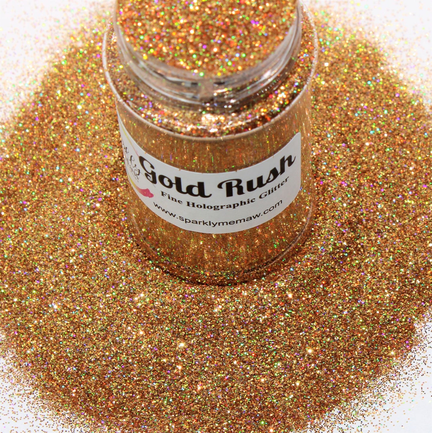 Gold Rush Holographic Fine Glitter