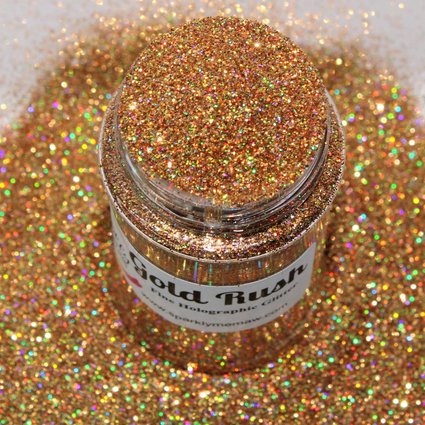Gold Rush Holographic Fine Glitter