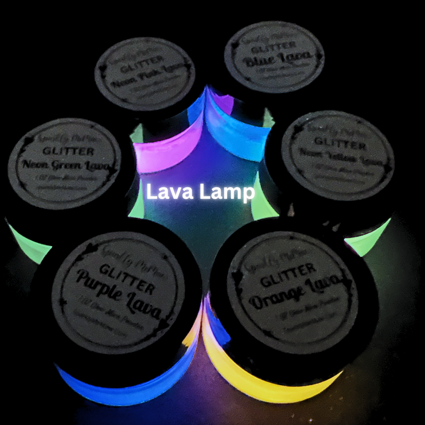 Lava Lamp 6 oz Glow Mica Set With a FREE Mica Spoon! No Coupons