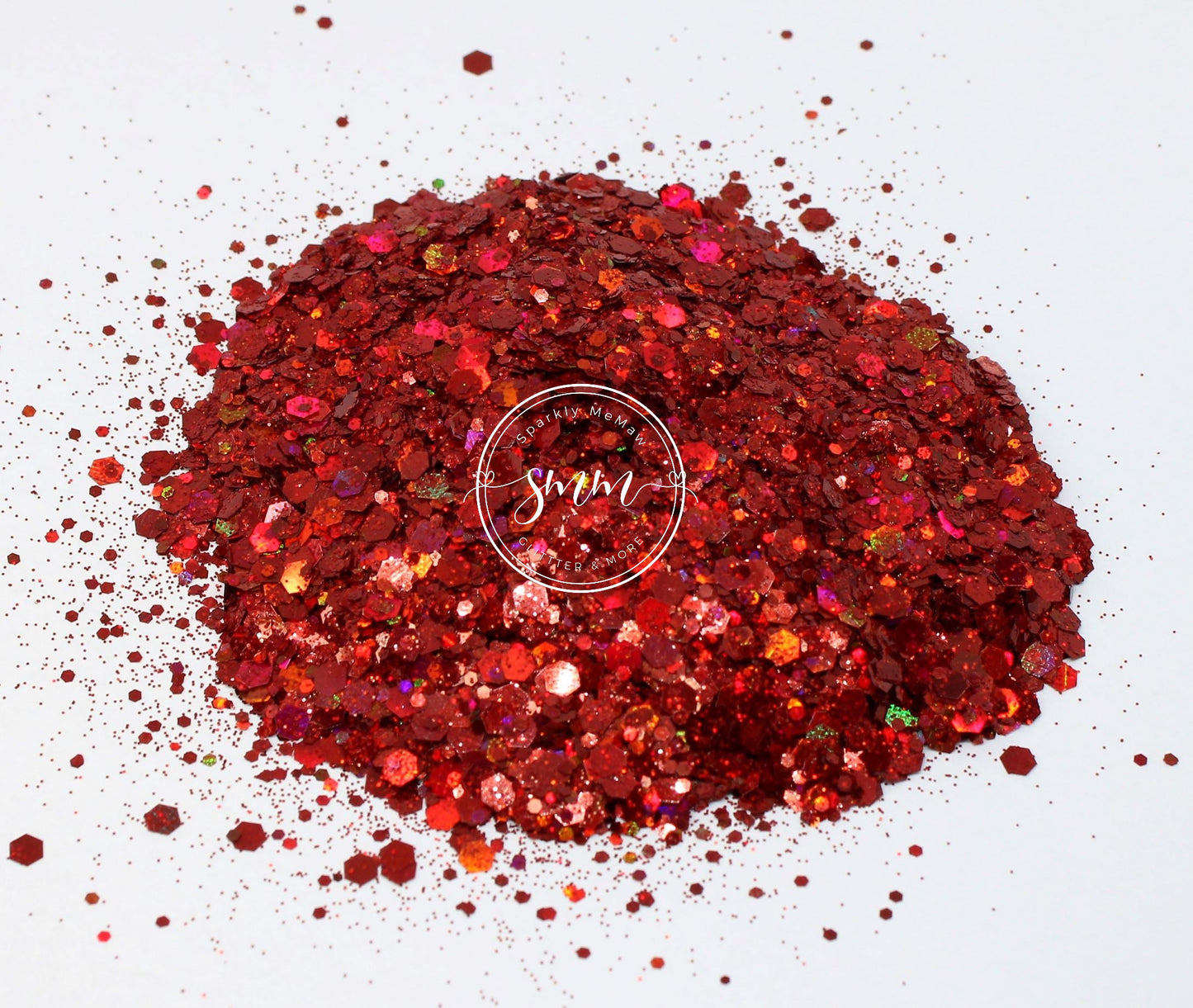 RED HOT ultra holographic Chunky Mix