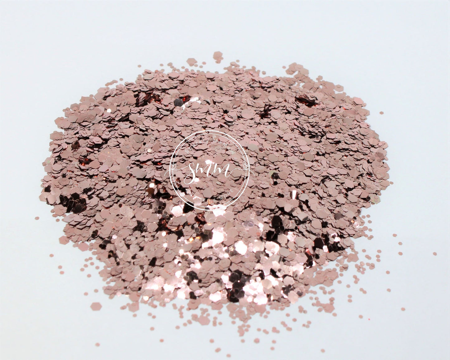 Rosie Posie (rose gold) mix glitter