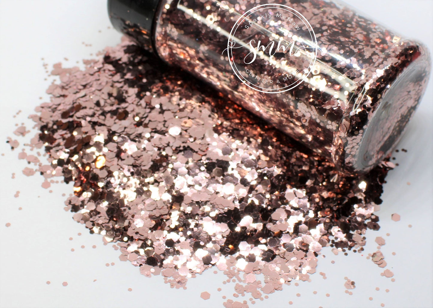 Rosie Posie (rose gold) mix glitter