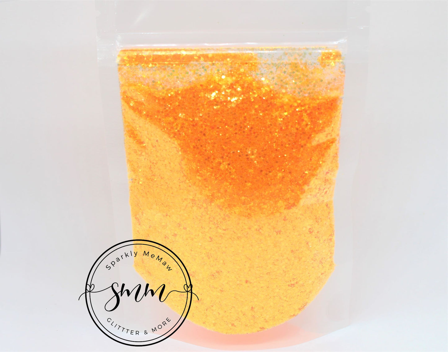 Tangerine High Sparkle micro Glitter Mix