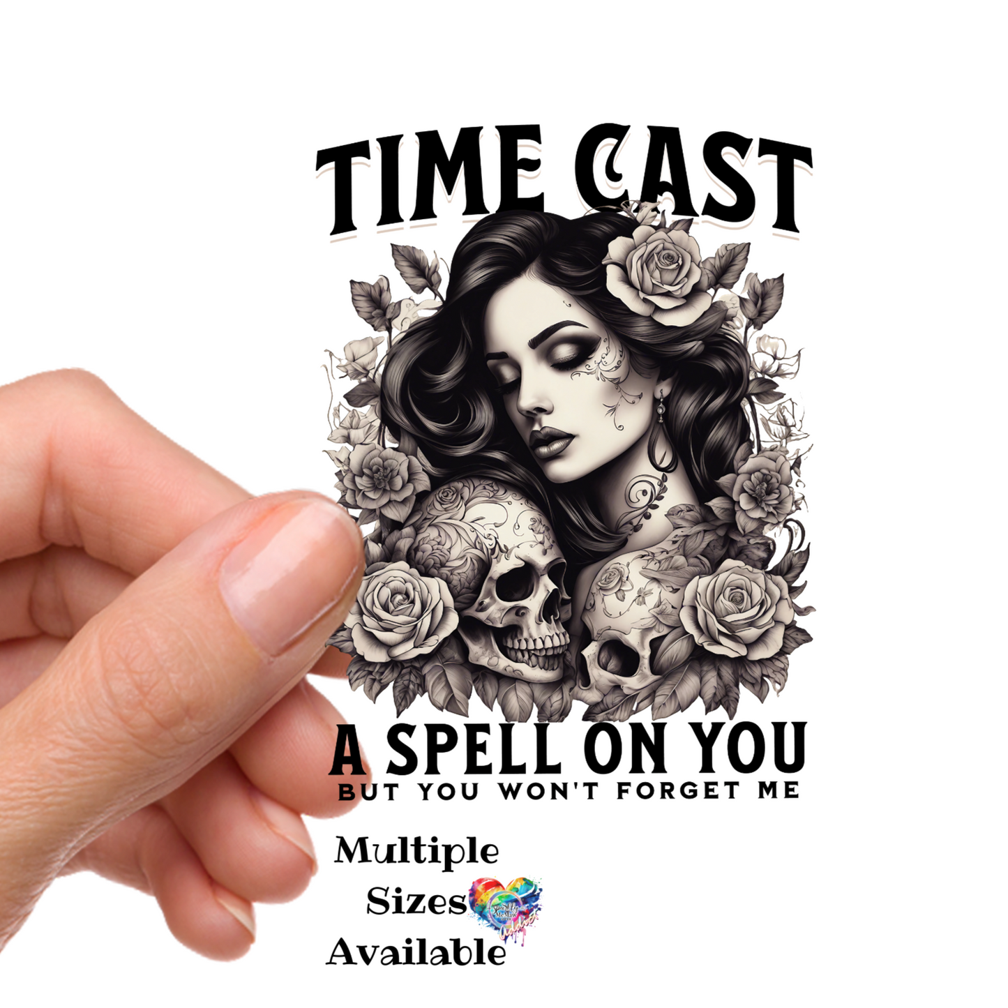 Time Cast a Spell on You UV DTF Decal