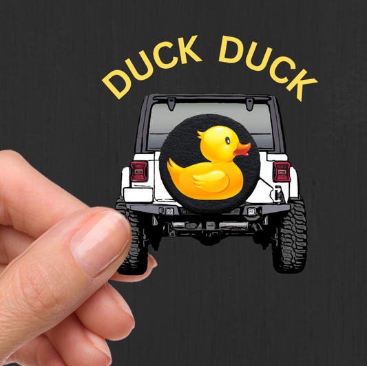 Duck Duck UV DTF Decal