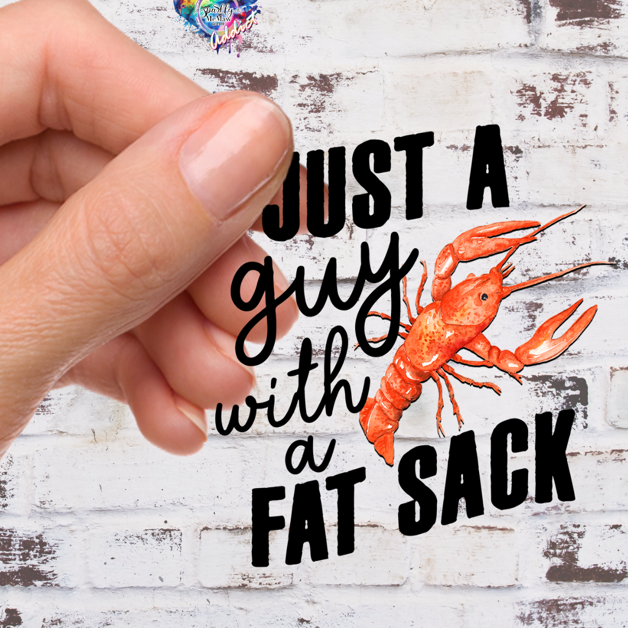 Fat Sack Uv DTF 4 x 4 inch Decal