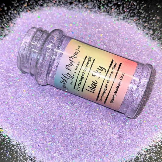 Lilac Sky Holographic Shimmer Fine glitter