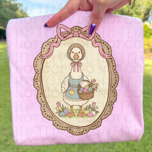 Vintage Spring Goose DTF Transfer