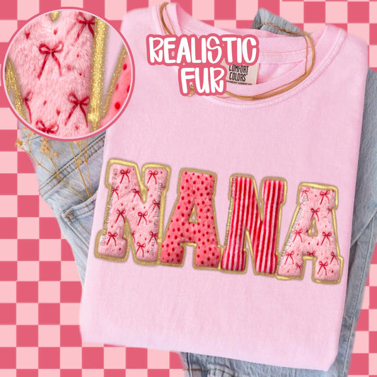 Nana furry DTF Transfer