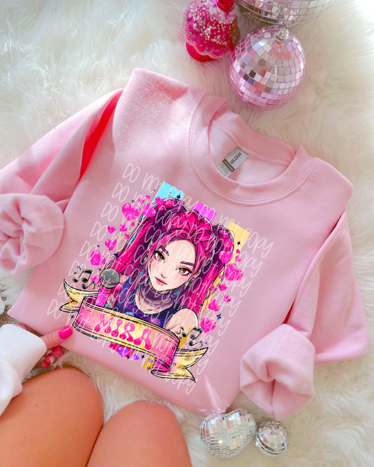 Mira  inspired DTF Print (Fabrics only) 2$ print deal