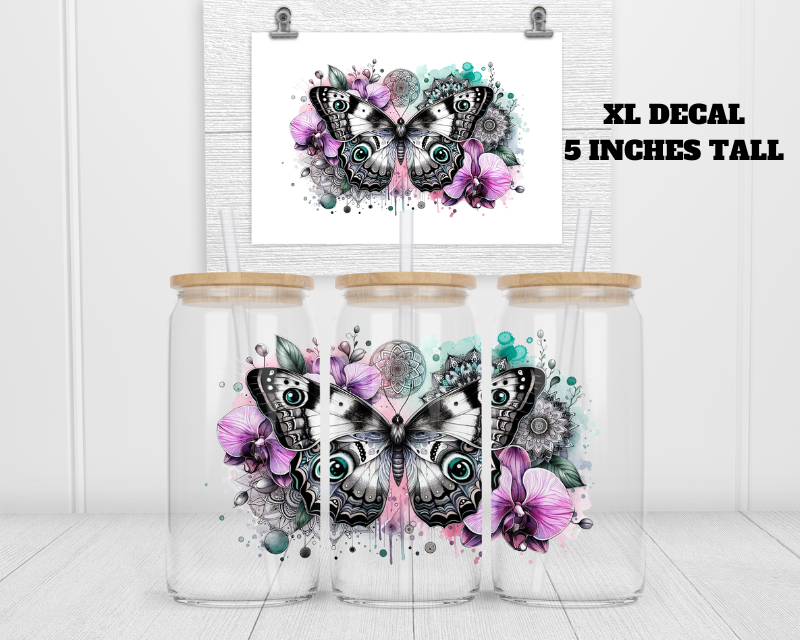 Butterfly XL UV DTF Decal