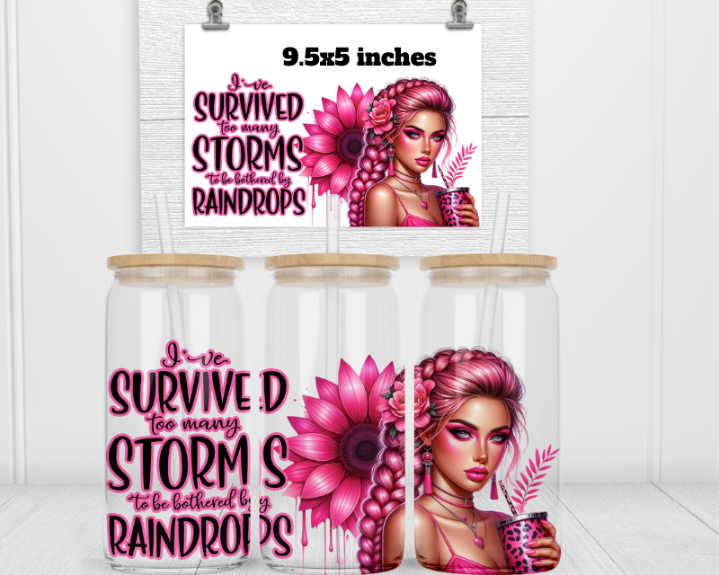 Storms Sunflower UV DTF Wrap