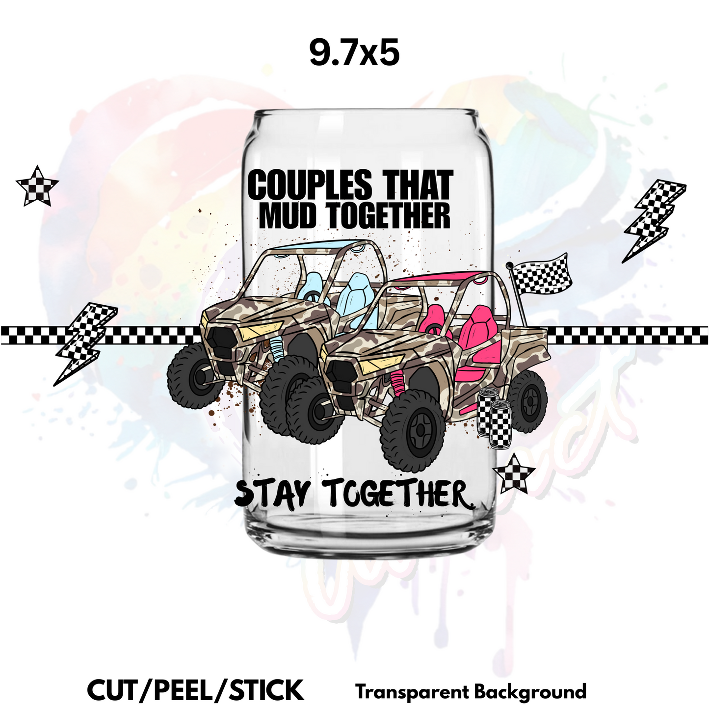 Muddin 6 UV  DTF  Wrap