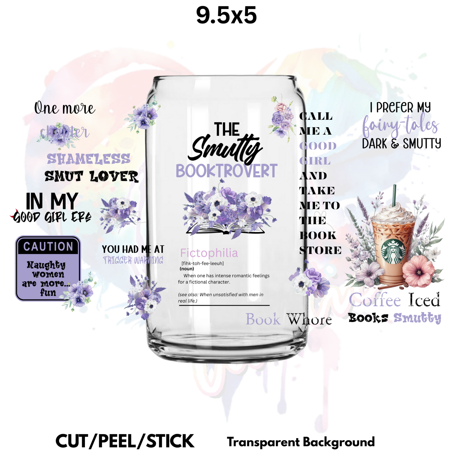 Smut 01 UV  DTF  Wrap