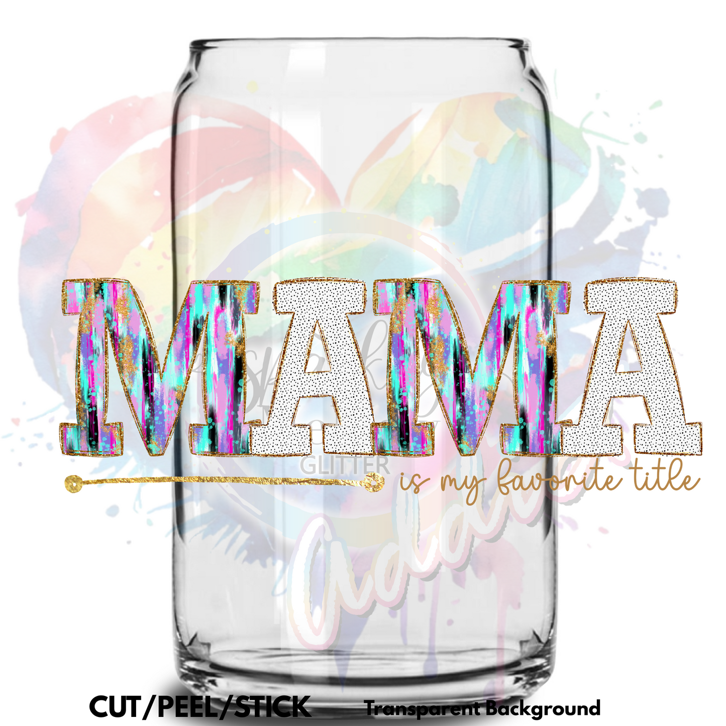 My Favorite Title   UV DTF Decal