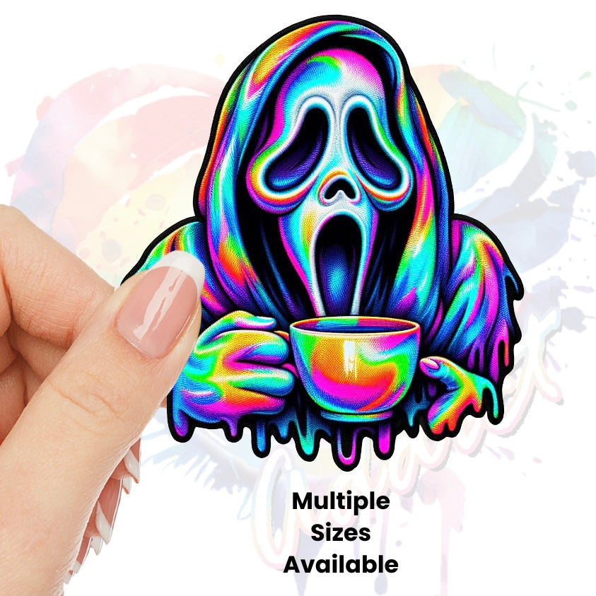 S c R e a m Face UV DTF Decal