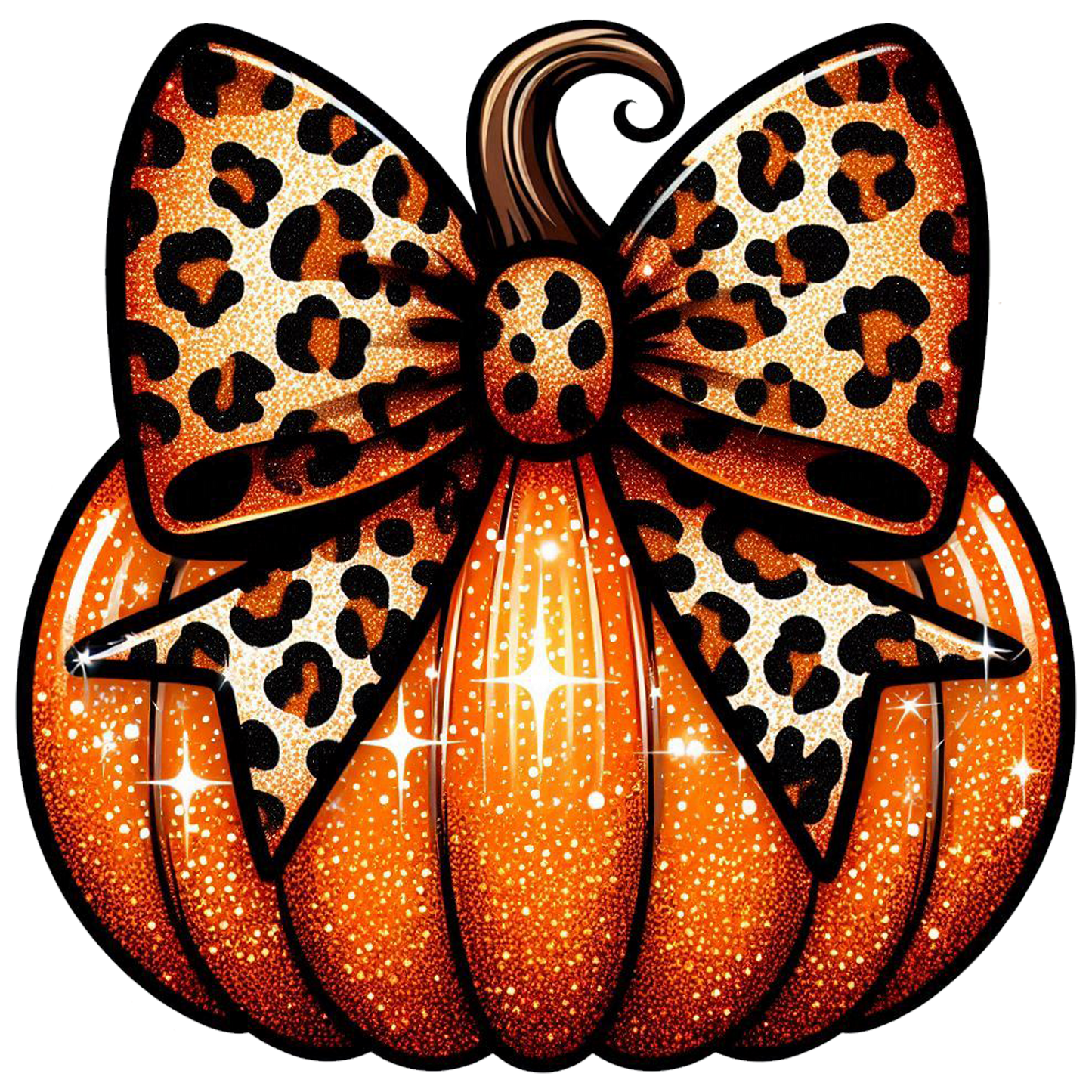 Beautiful Pumpkin UV DTF Decal