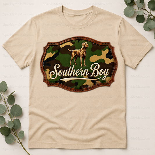 Southern Boy Camo Lab DTF Transfer