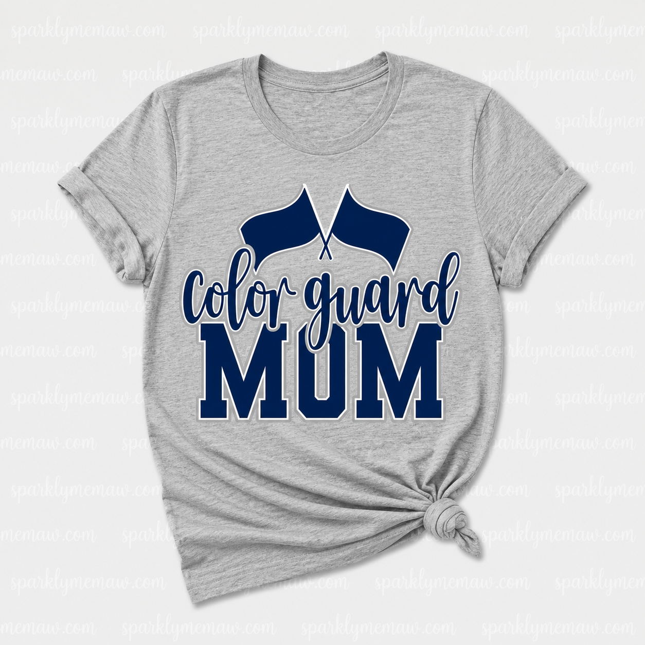 Color Guard Mom DTF Transfer for Fabrics
