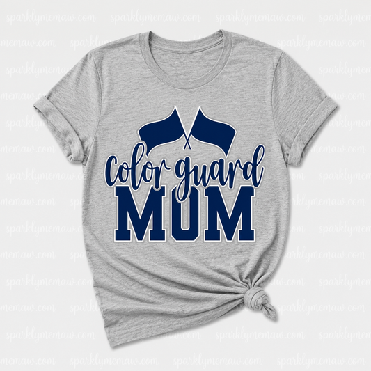 Color Guard Mom DTF Transfer for Fabrics