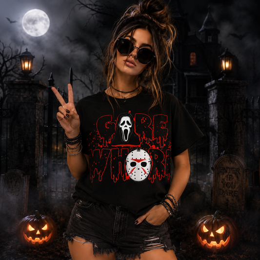 Gore Whore Horror Icons DTF Transfer