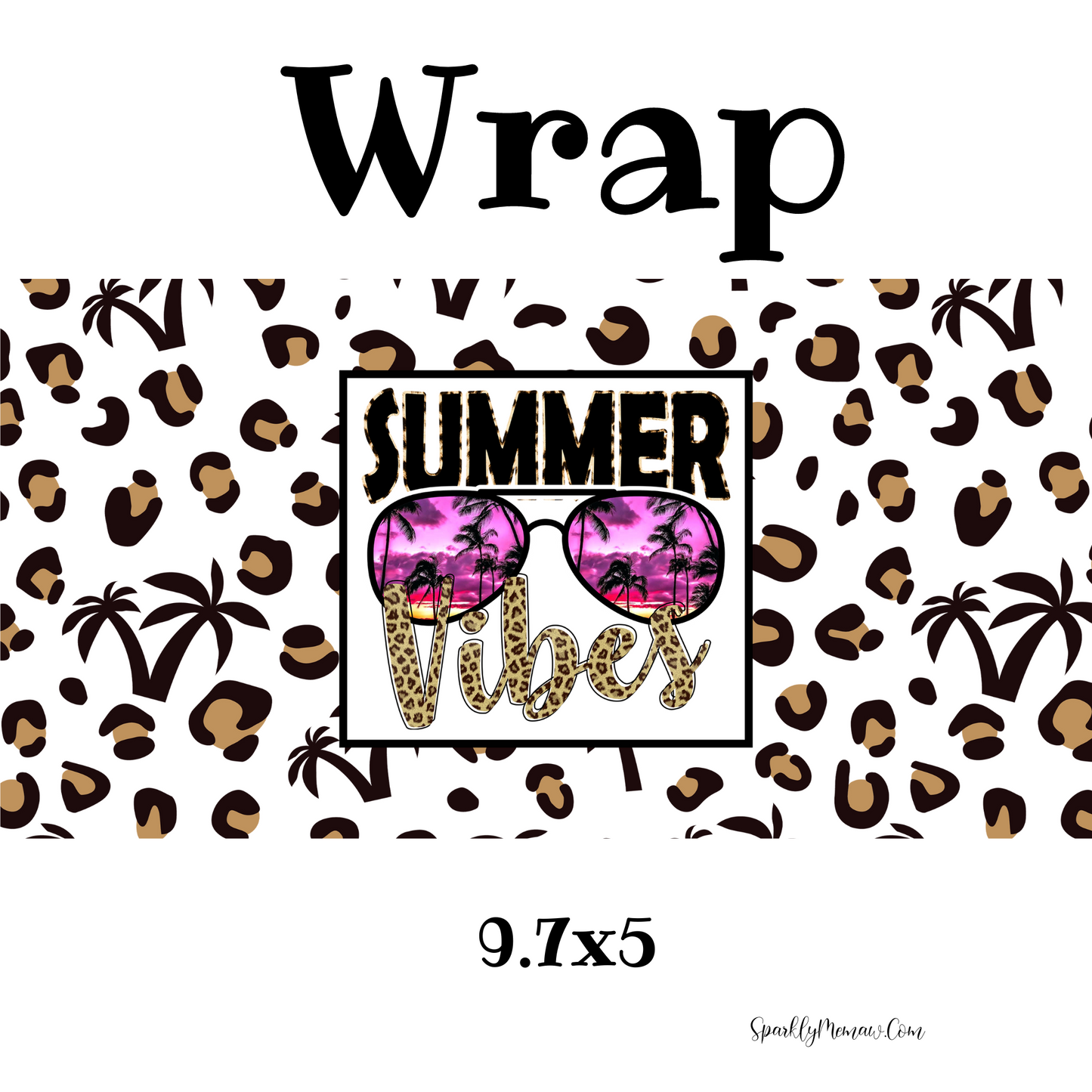Summer Vibes 2 UV DTF Wrap