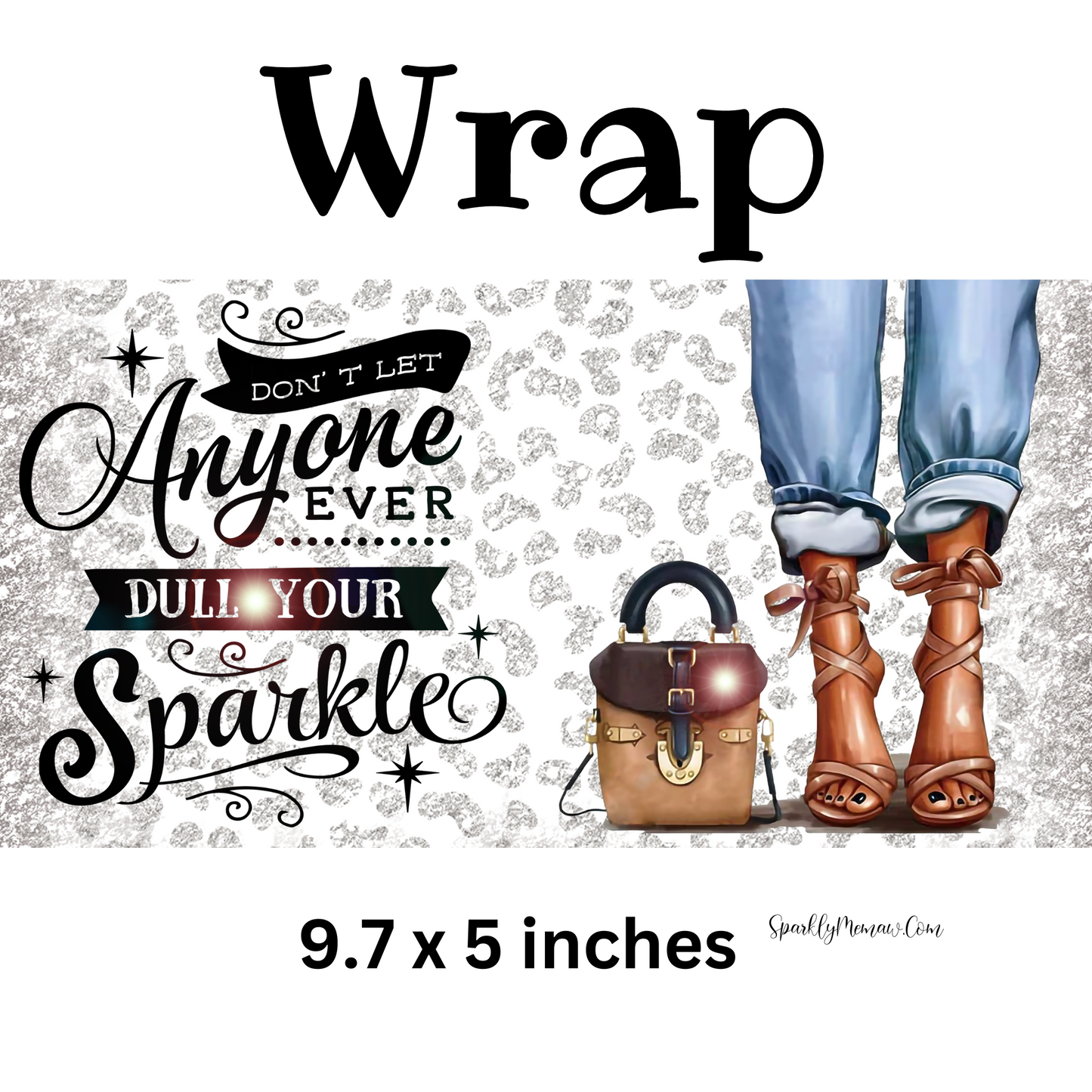 Dull your Sparkle UV DTF Wrap