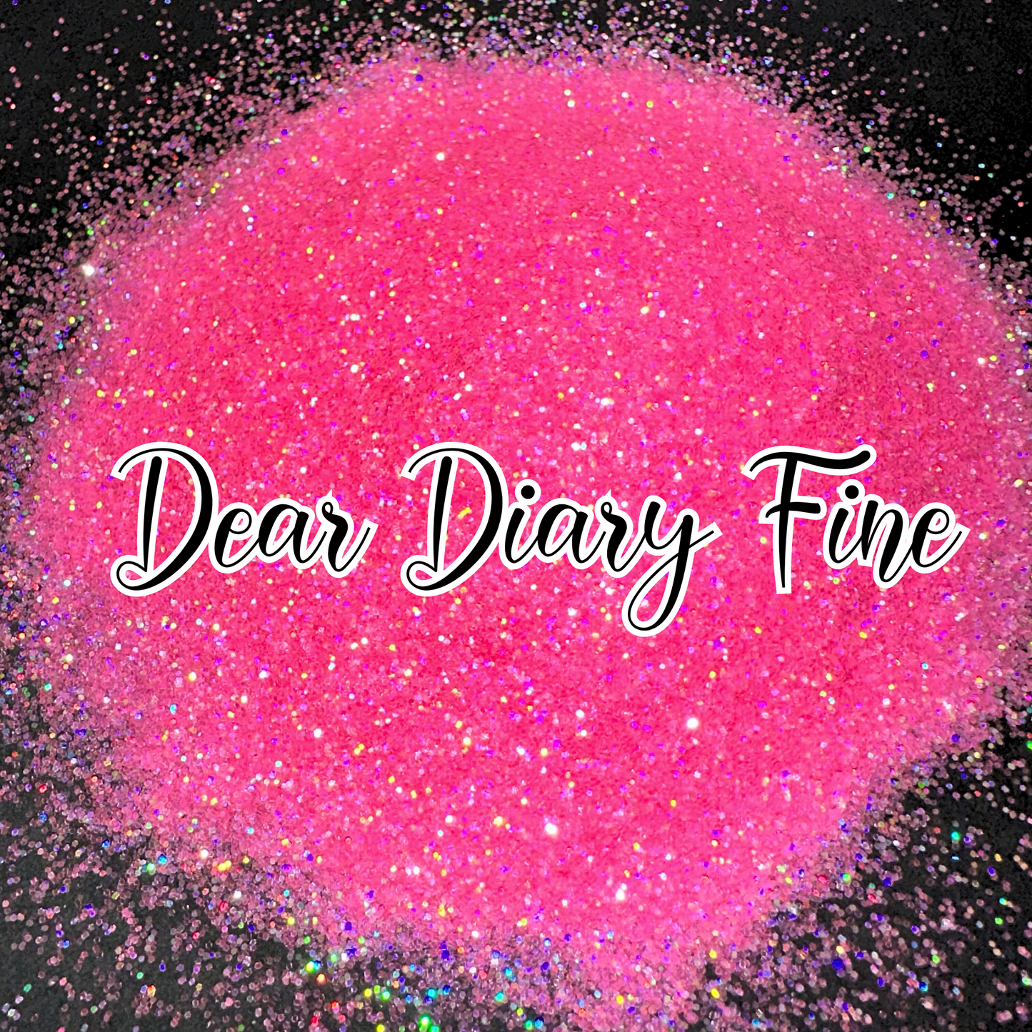 Dear Diary Fine Holographic Neon glitter Mix