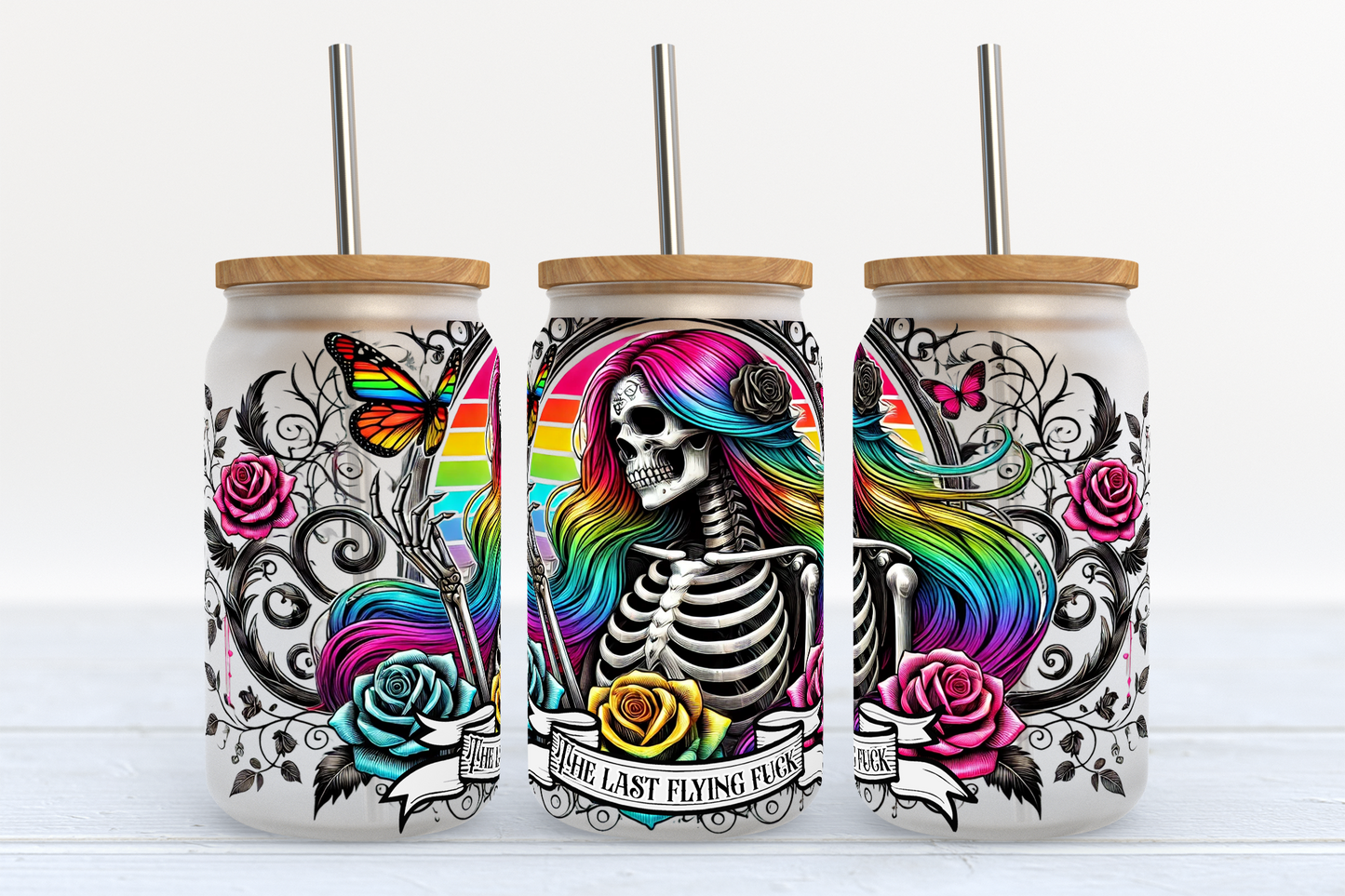 The last flying f uv dtf 16 oz wrap
