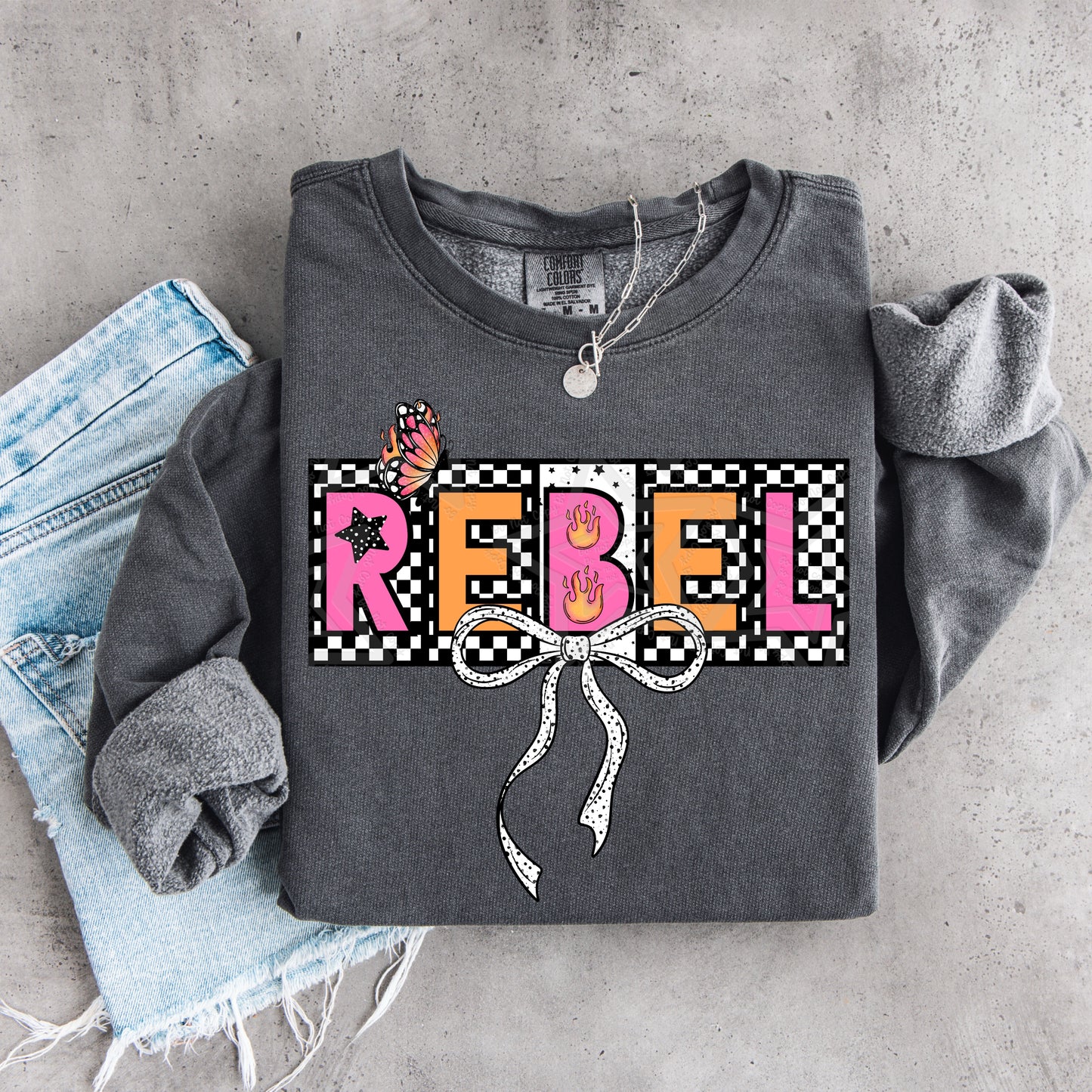 Rebel 2 DTF Transfer (Fabrics)
